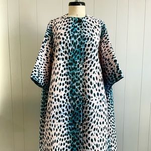 Christian Dior Leopard Print Coat - Authentic Vintage